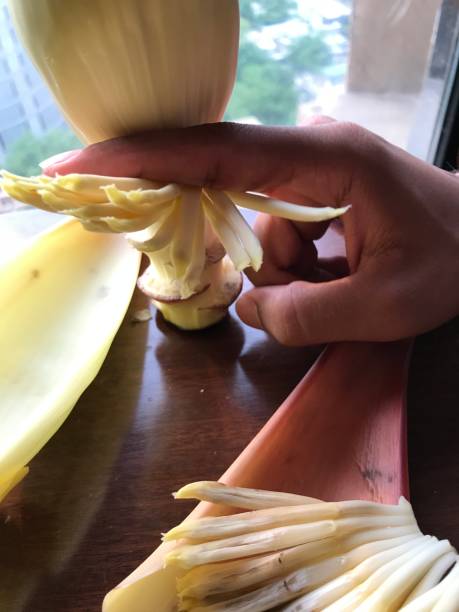 istock Banana flower floret 1413504637