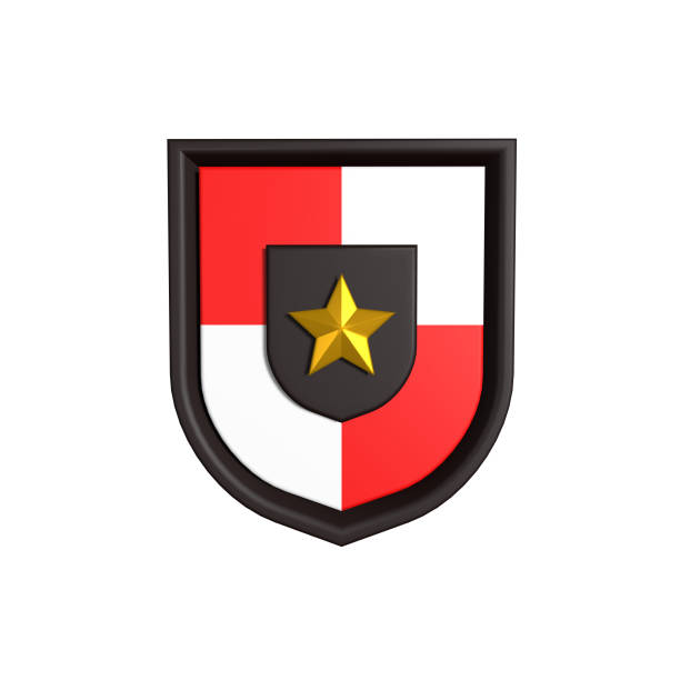 Stylized 3D Pancasila Symbol Illustration