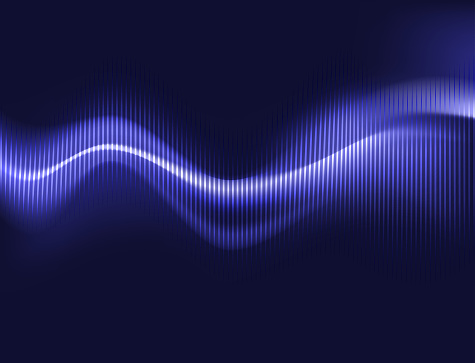 abstract audio waveform pattern background