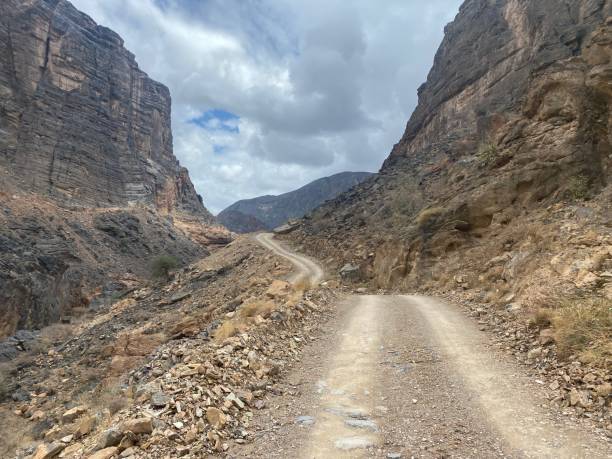 istock Balad Sayt and Hatt Mountains in Oman 1413528209
