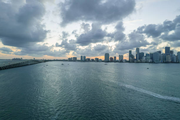istock Downtown Miami aerial view 1413535305