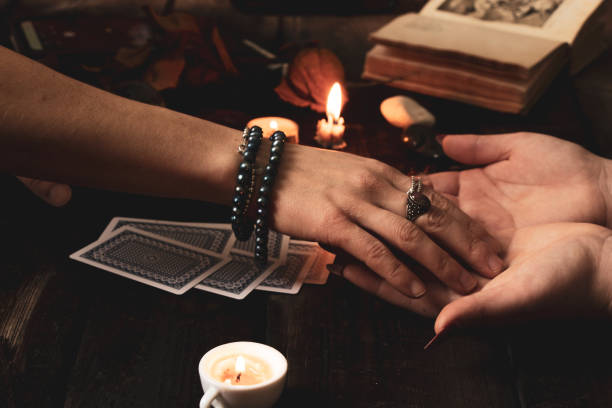 istock tarot fortune teller, magic and the occult, occult sciences, divination and predictions 1413541794