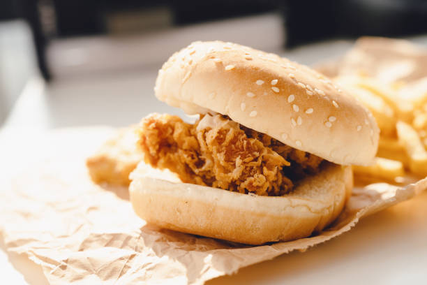istock Hamburgers and other food 1413543883