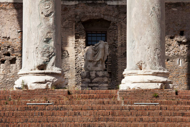 istock Old temple from Roman Empire 1413565294