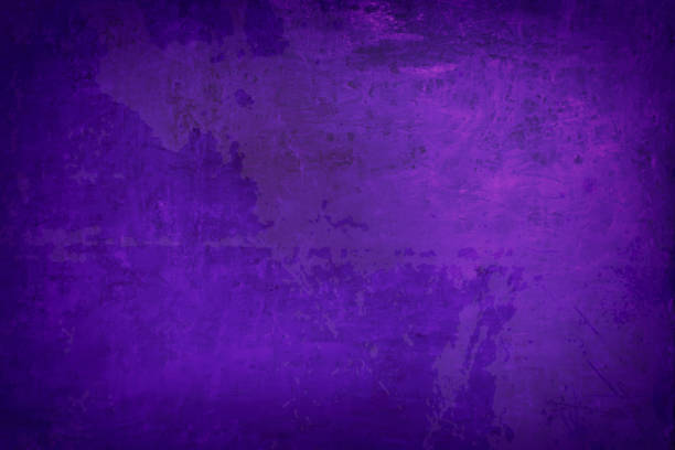 istock Old cracked blurred purple texture background. Abstract background texture for halloween 1413566851