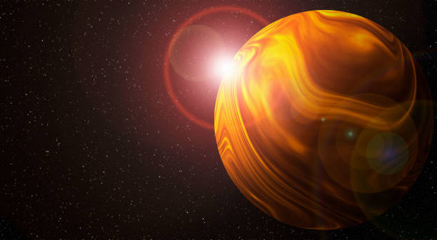 istock Unknown planet from outer space. Space nebula. Cosmic cluster of stars. Outer space background. 3D Illustration 1413568969