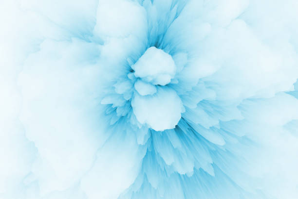 istock Abstract frozen background, glaciers, abstract nature. 3d illustration 1413576042