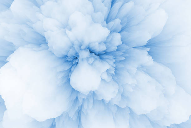 istock Abstract frozen background, glaciers, abstract nature. 3d illustration 1413576043