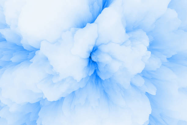 istock Abstract frozen background, glaciers, abstract nature. 3d illustration 1413576052