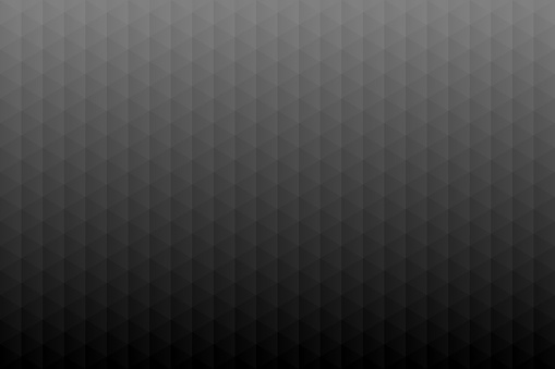 Modern and trendy abstract geometric background. Beautiful mosaic with triangular patterns and a color gradient. This illustration can be used for your design, with space for your text (colors used: White, Gray, Black). Vector Illustration (EPS10, well layered and grouped), wide format (3:2). Easy to edit, manipulate, resize or colorize.