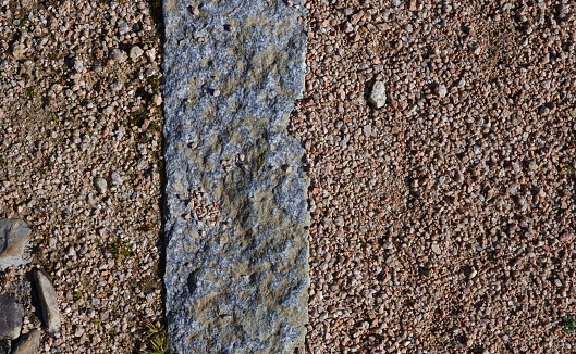Ground texture with small rocks
