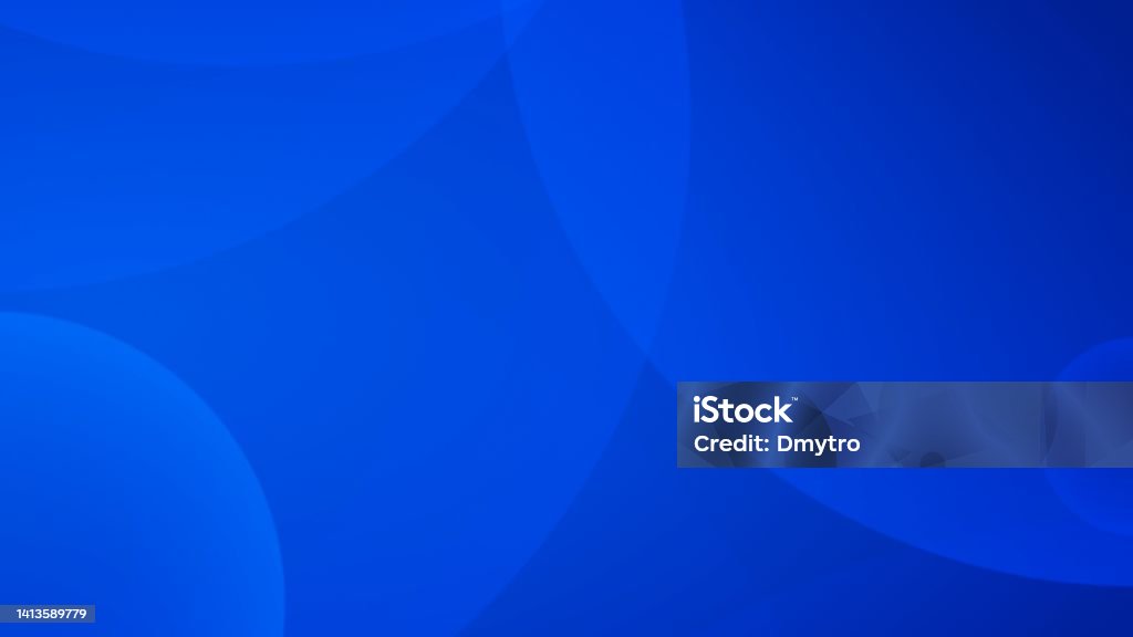 Blue Rendered Fade Background Blue Circles Fade 3d Render Background Stock Illustration - Download ...
