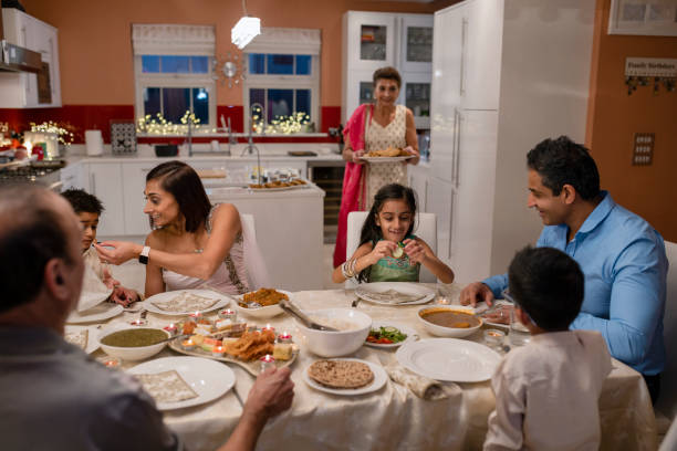 istock Family Celebration Meal 1413594978