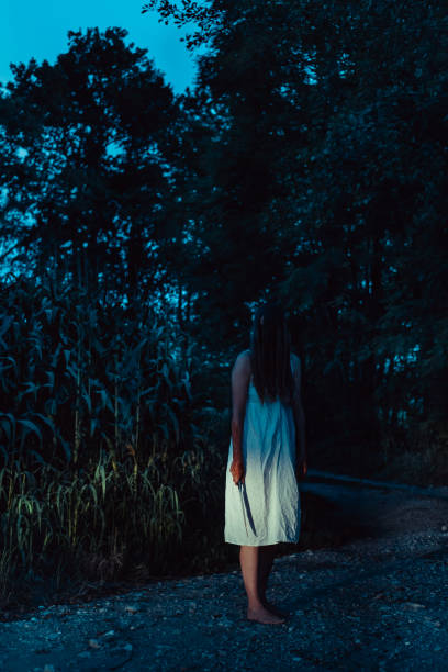 istock Scary woman 1413598711