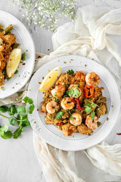 1,800+ Paella Top View Stock Photos, Pictures & Royalty-Free Images ...