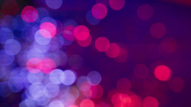 istock Digital pink and purple sparkling dust texture 1413607895
