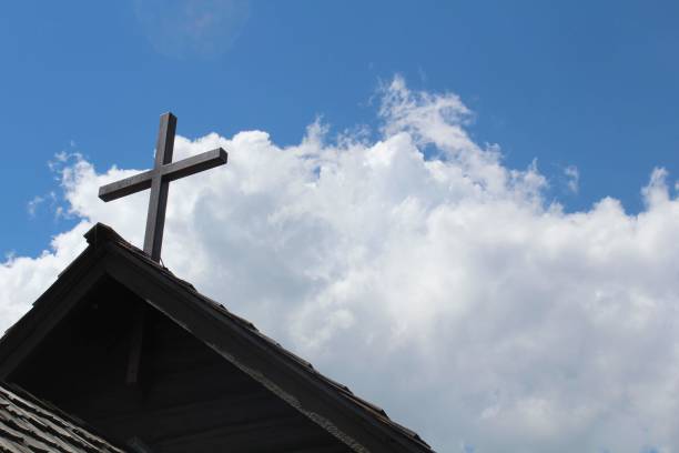 istock Cross in the Sky 1413610887