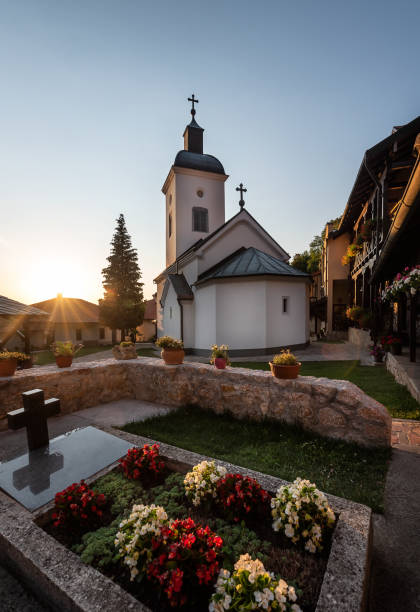 istock Orthodox Christian Monastery Sretenje 1413611871
