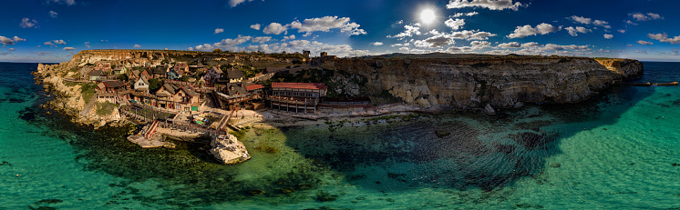 Malta Landscape, Drone Point of View