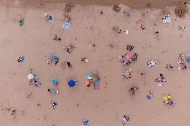 istock Aerial view of the beach 1413637643