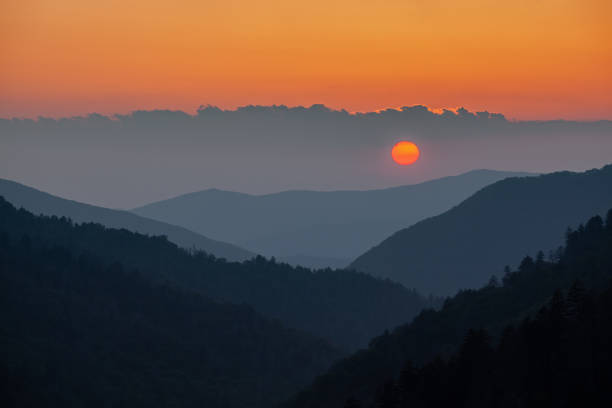 istock Sunset from Morton Overlook Great Smoky Mountains 1413639171