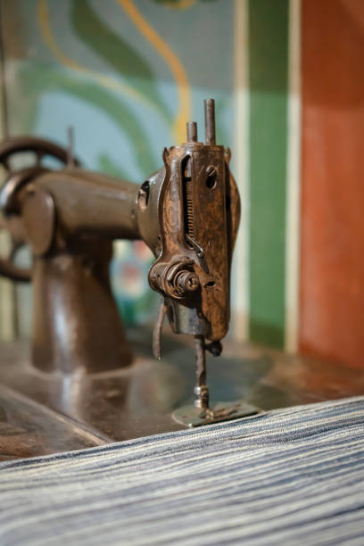 istock Old and Vintage Sewing Machine 1413640804
