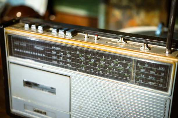 istock Old and Vintage Radio Tuner Frequency 1413640811