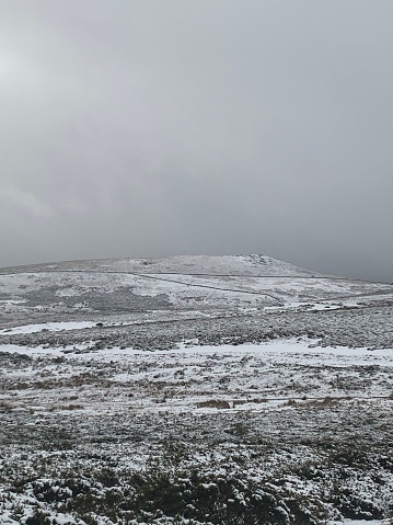 Snowy Tors of Dartmoor