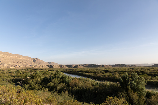 Mule Ears Spring Trail in Big Bend National Park Texas in Terlingua, Texas, United States