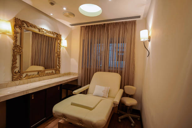 istock Nice and luxurious room in thai massage salon 1413646879