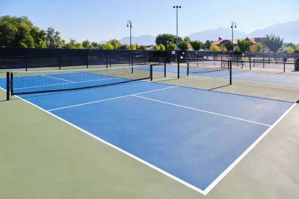 Photo of Pickleball Court in a Public Park