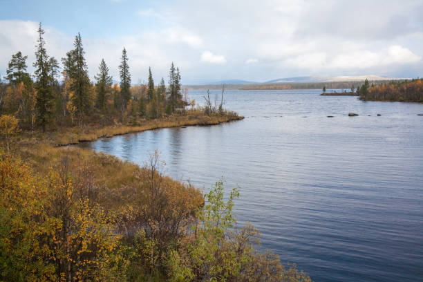 istock Lake in autumn season 1413649701