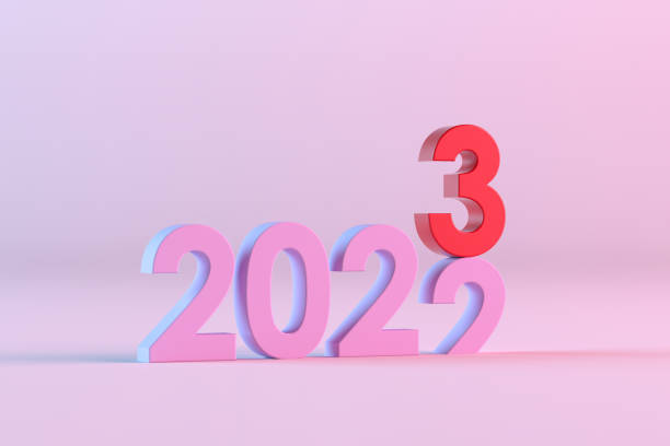 istock 2023 New Year, Neon Lighting 1413653332
