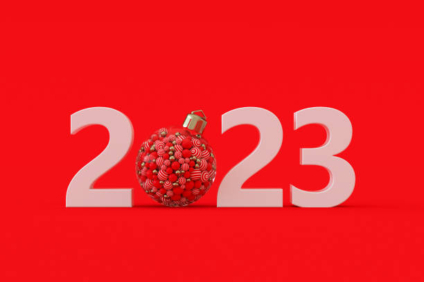 istock 2023 New Year with Christmas Ornament 1413654541