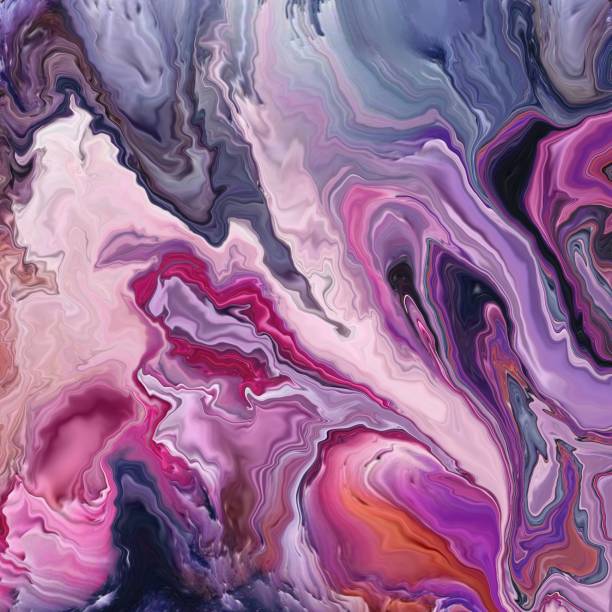 istock Abstract colorful fluid art background. 1413657007