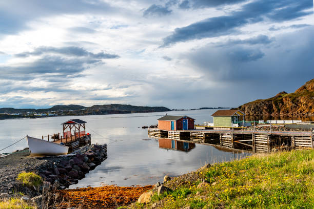 istock The pier view in the morning, Twillingate, Canada 1413657038