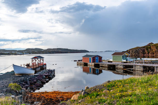 istock The pier view in the morning, Twillingate, Canada 1413657085