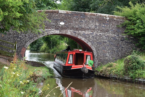 The Llangollen Canal, Wales, UK