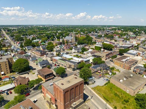 View of the city of Brockville ,Canada