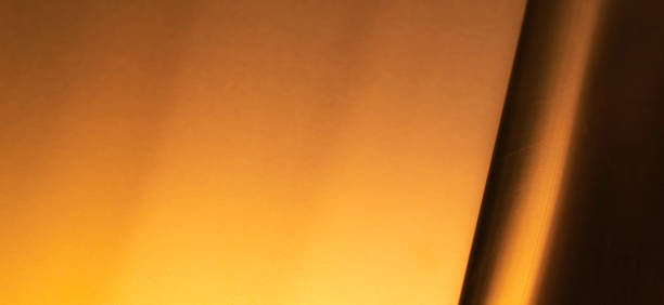 istock bent metal sheet with visible texture. background 1413675934