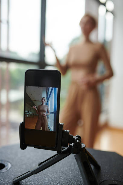 istock Influencer Filming Video for Social Media 1413677679