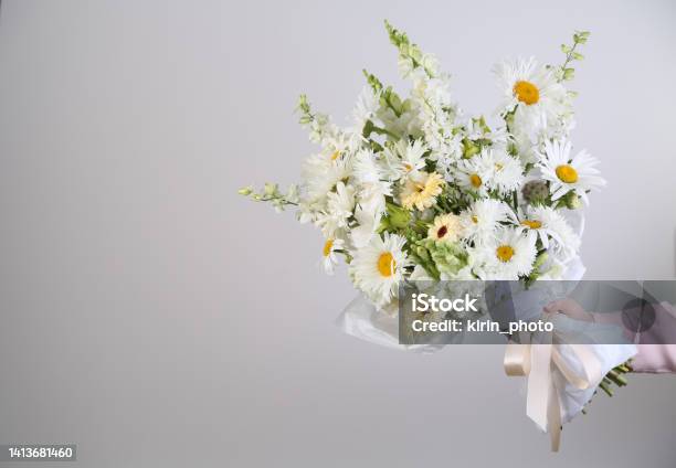 Bunch Of Flowers Stock Photo - Download Image Now - Bunch of Flowers, White Color, Flower