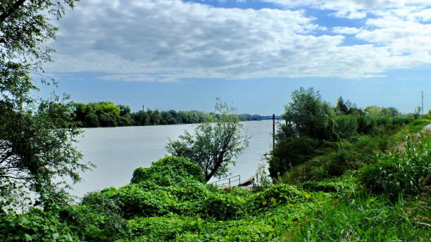 istock Po River and Delta in Italy.  September 22, 2015 1413686909