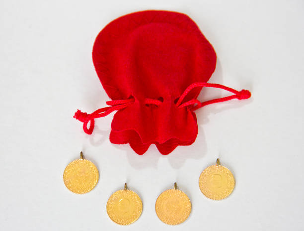 istock Turkish traditional gold coins 1413691078