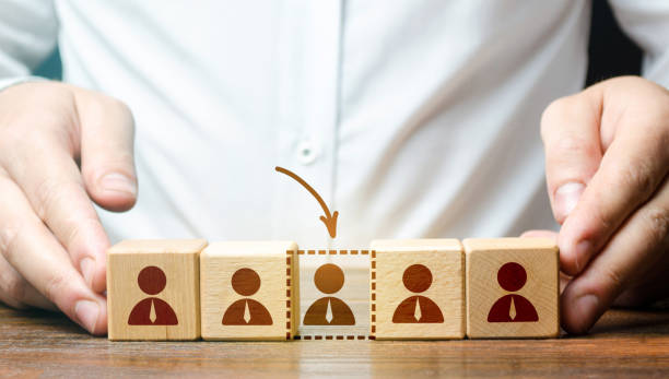 istock The team leader opens a new vacancy. 1413692201