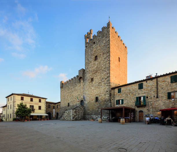 istock Castellina in Chianti, tuscan medieval old town 1413706861
