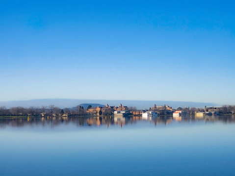 Beautiful Lake reflections on Lake Wendouree Ballarat