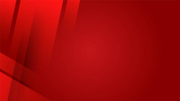 современный �красный абстрактный фон бумаги сияет и вектор элемента слоя для дизайна презентации. костюм для деловых, корпоративных, учрежд - backgrounds technology abstract red stock illustrations