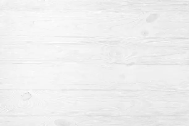 The texture of a white wooden board. Empty background.