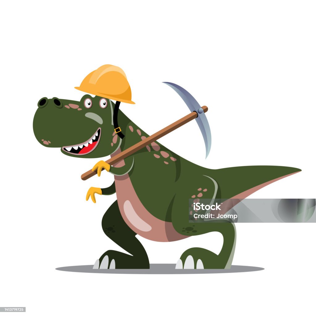 Bộ Nhân Vật Của Những Con Khủng Long Hoạt Hình Màu Sắc Dễ Thương ...